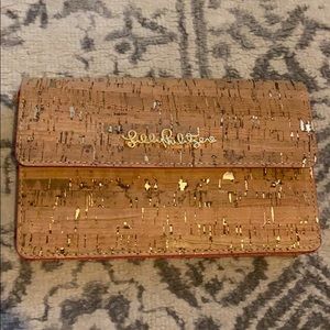 Brand New Lilly Pulitzer Cork Clutch / Crossbody